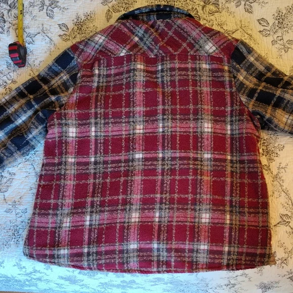 Natural Life Cozy Plaid Jacket - Picture 7 of 7